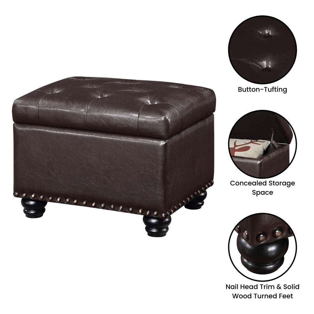 5th Avenue Storage Ottoman. Picture 2