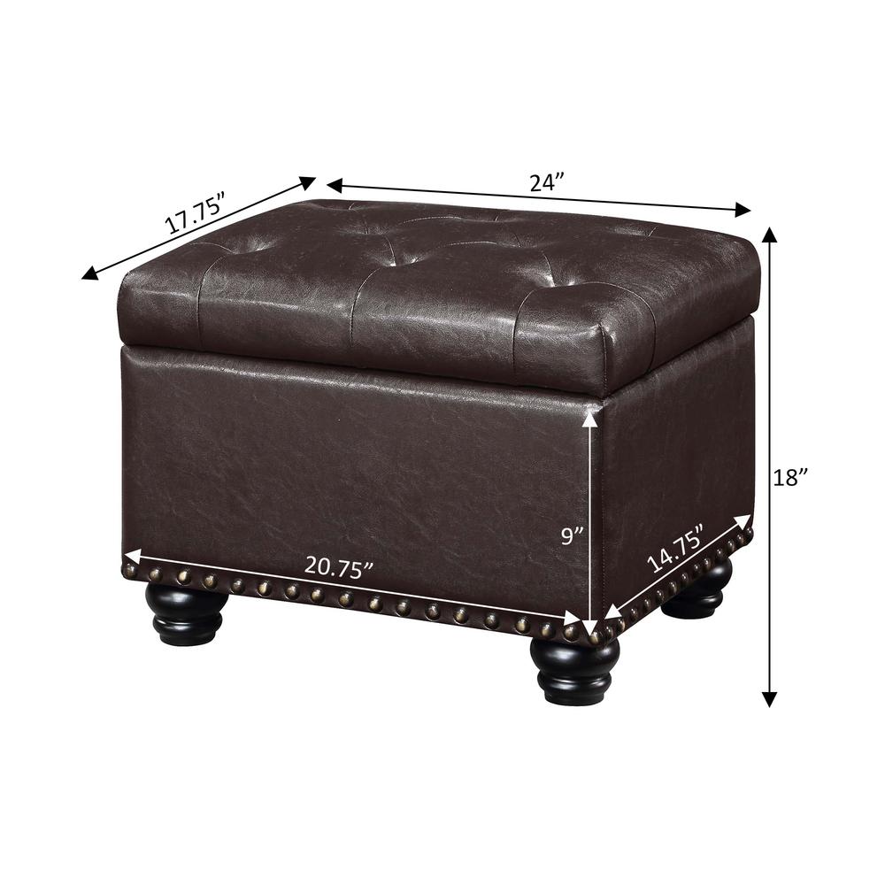 5th Avenue Storage Ottoman. Picture 13