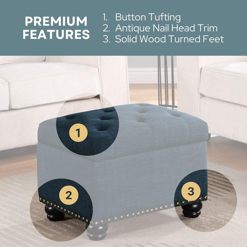 5th Avenue Storage Ottoman. Picture 10