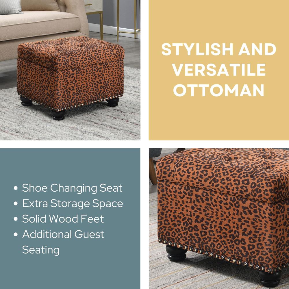 5th Avenue Storage Ottoman. Picture 6