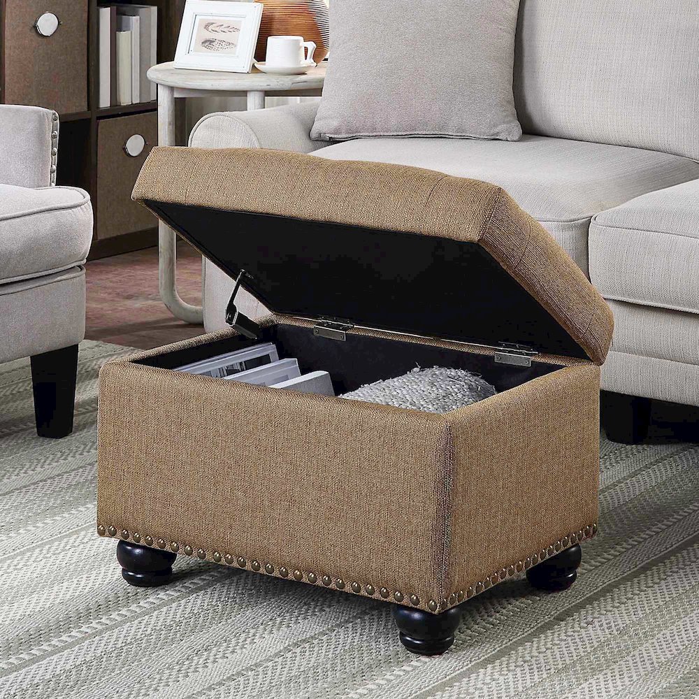 Designs4Comfort 5th Avenue Storage Ottoman. Picture 2