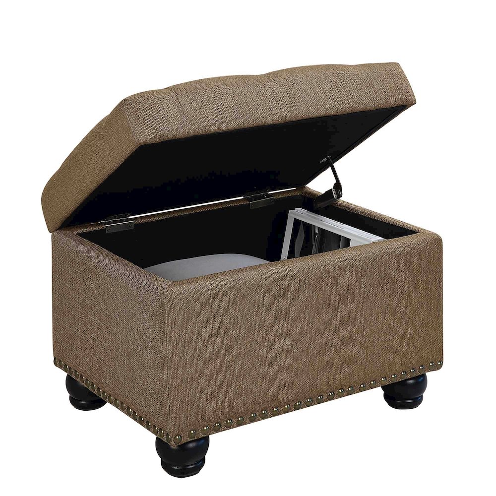 Designs4Comfort 5th Avenue Storage Ottoman. Picture 5