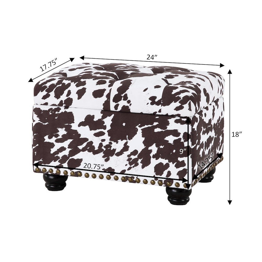 Designs4Comfort 5th Avenue Storage Ottoman. Picture 9