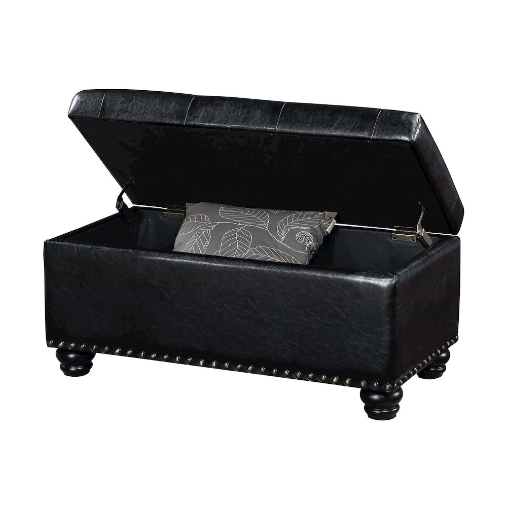 Designs4Comfort 7th Avenue Storage Ottoman Bench. Picture 3