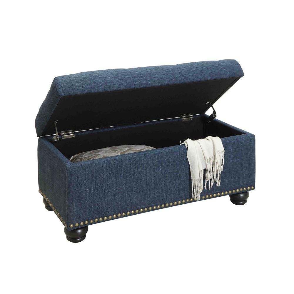 Designs4Comfort 7th Avenue Storage Ottoman. Picture 4