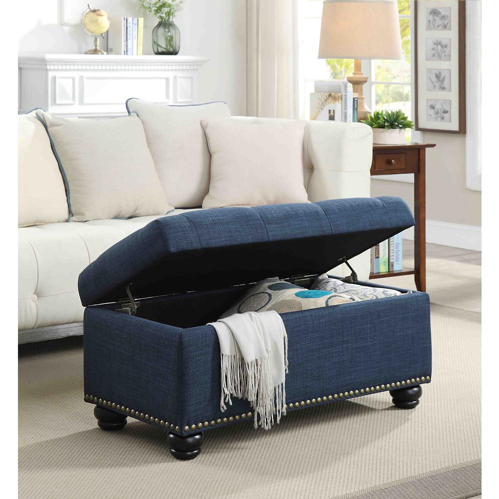 Designs4Comfort 7th Avenue Storage Ottoman. Picture 2