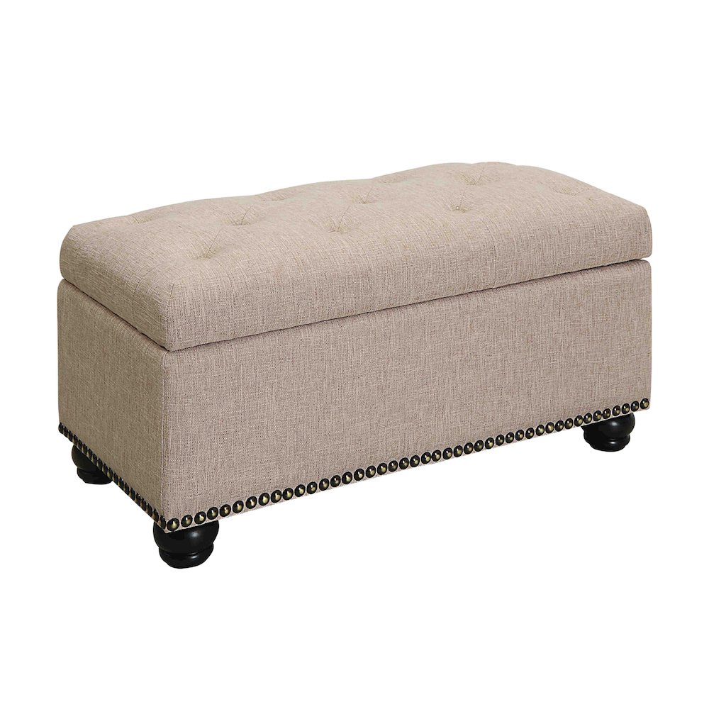 Designs4Comfort 7th Avenue Storage Ottoman Bench. Picture 1