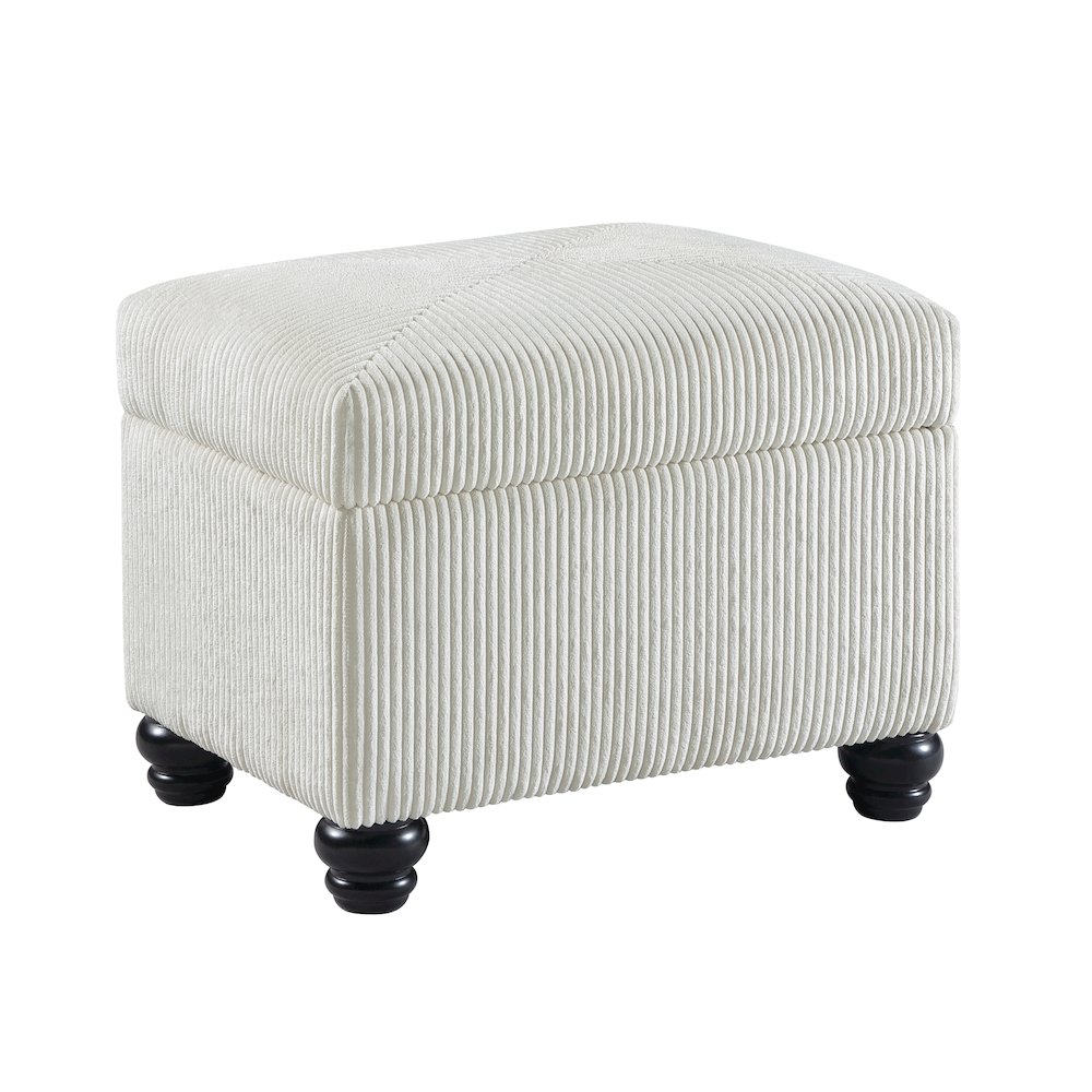 Designs4Comfort Corduroy 5th Avenue Storage Ottoman. Picture 1