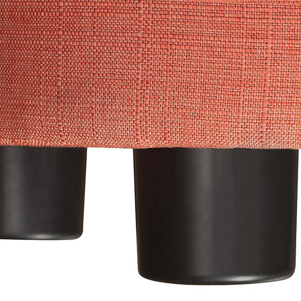 Designs 4 Comfort Round Accent Storage Ottoman with Reversible Tray Lid. Picture 6