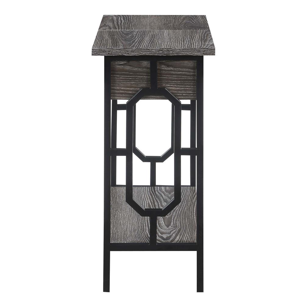 Omega Flip Top End Table with Charging Station. Picture 4