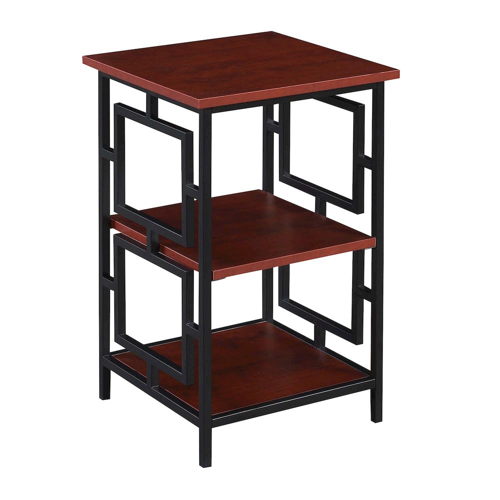 Town Square Metal Frame End Table. Picture 1