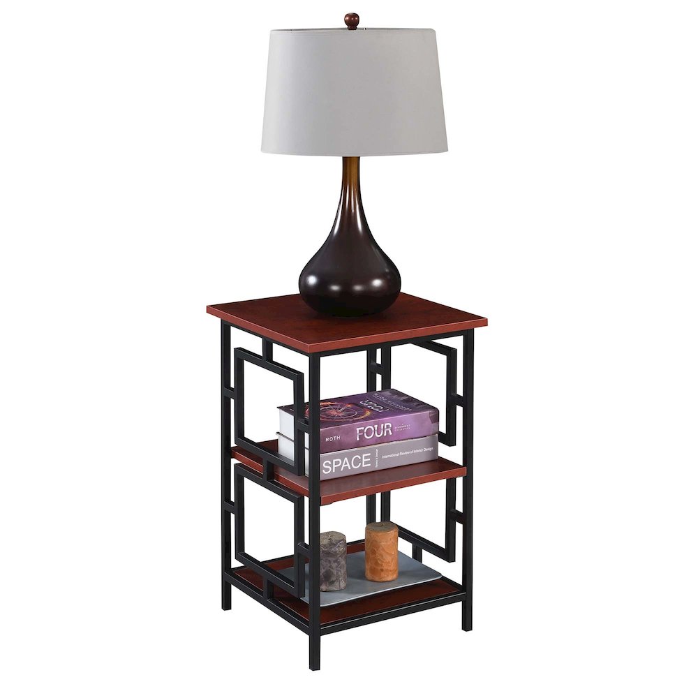 Town Square Metal Frame End Table. Picture 3