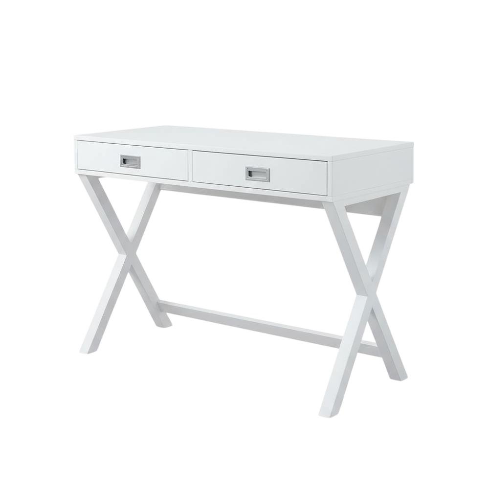 Durable Rubberwood Office Desk With Non-Lead Base Paint Finish. Picture 1