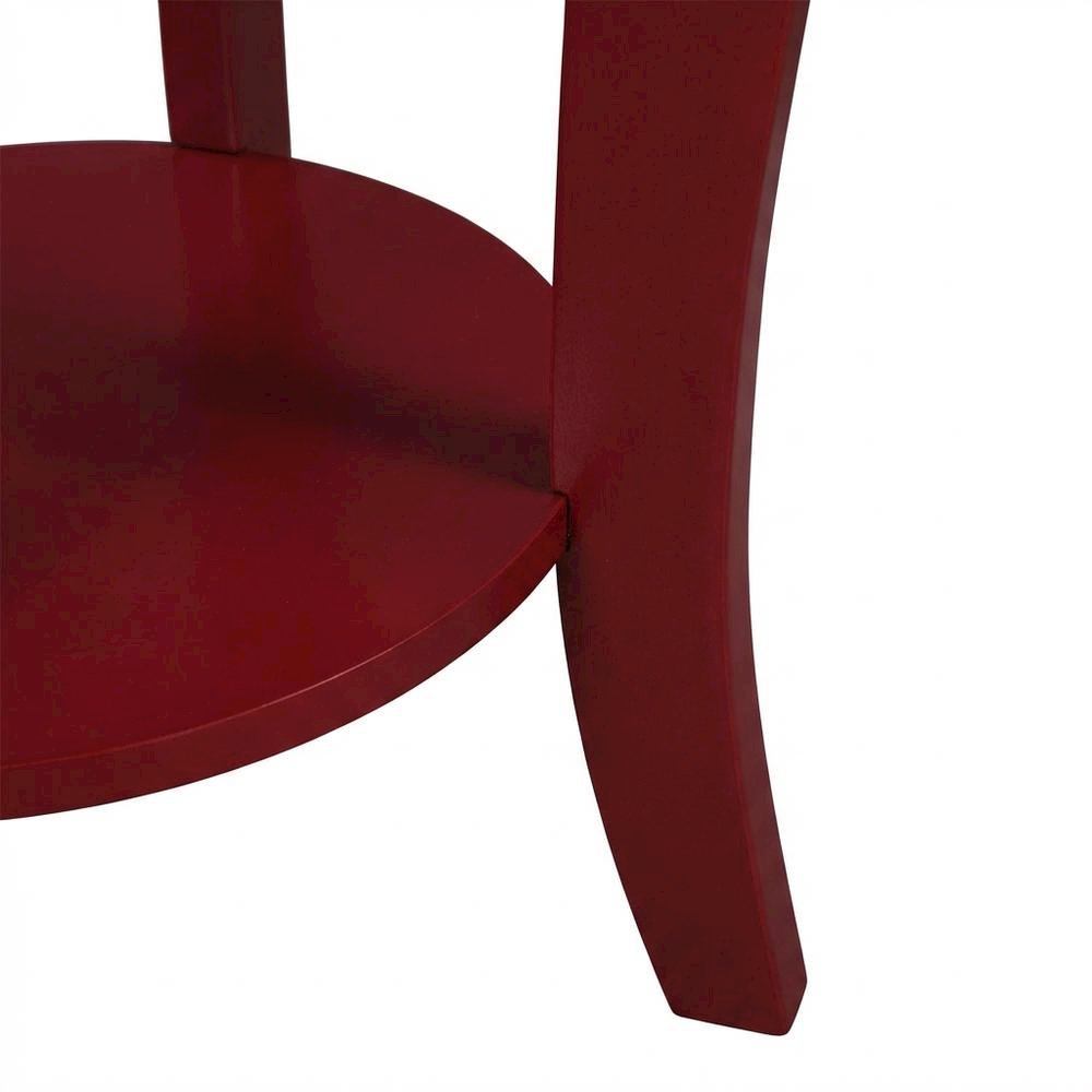 Round End Table with Modern Design and Durable Construction. Picture 6