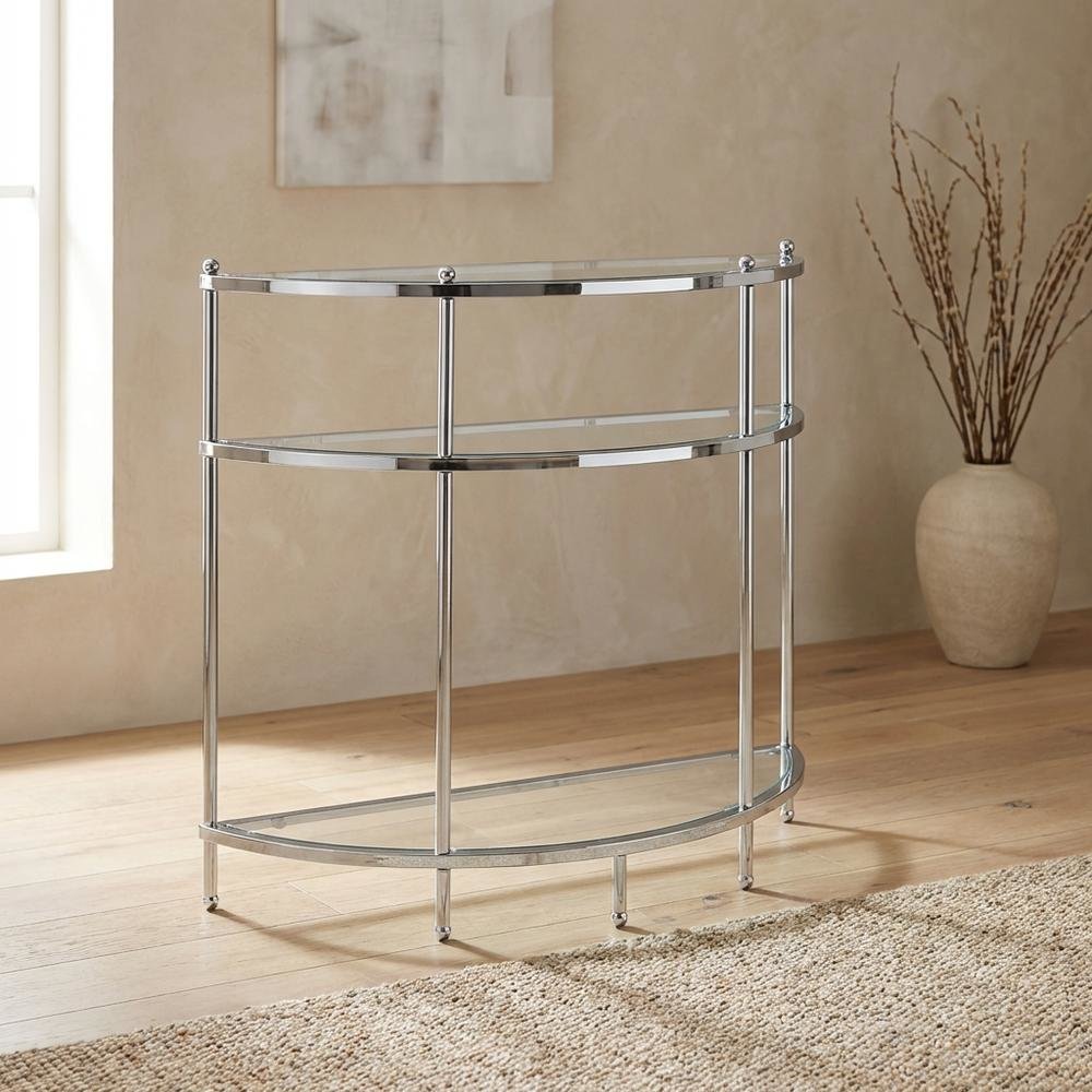 Accent table in sleek design with sturdy construction for versatile space use. Picture 2