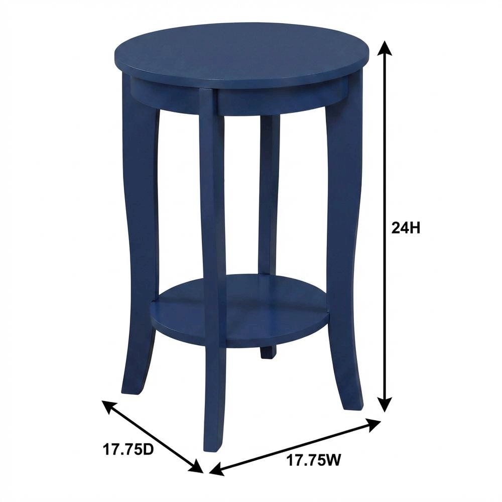 Round End Table with Smooth Surface and Durable Construction. Picture 7