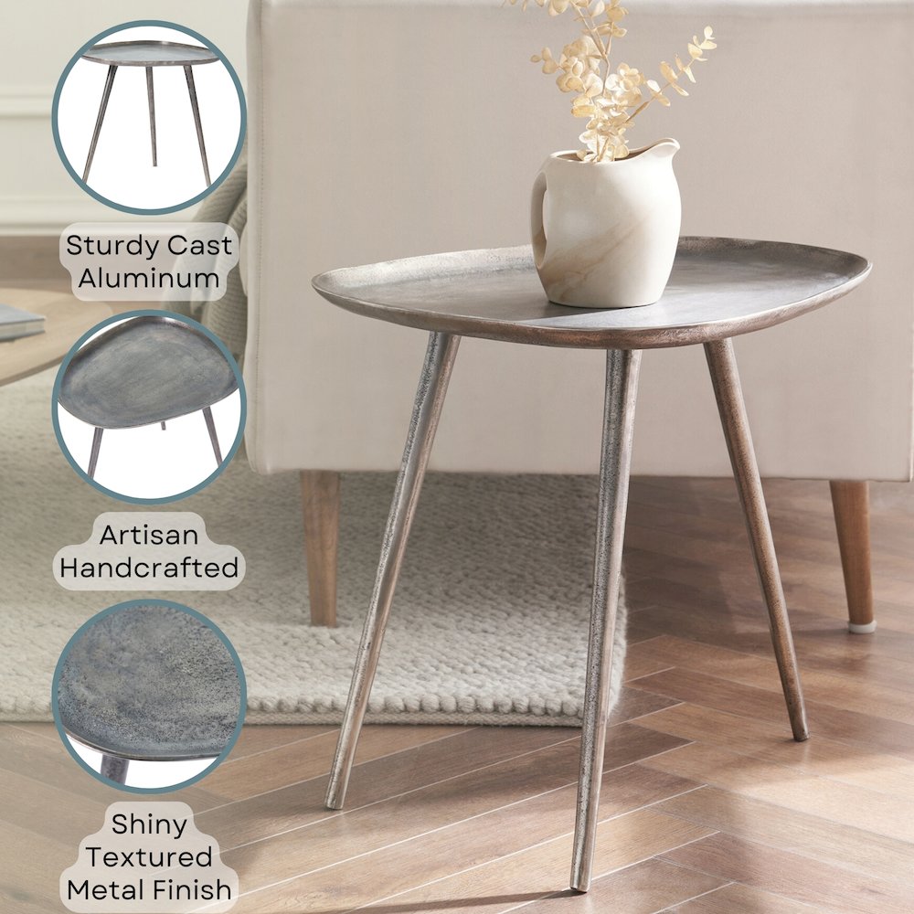 Bali Metal End Table. Picture 3