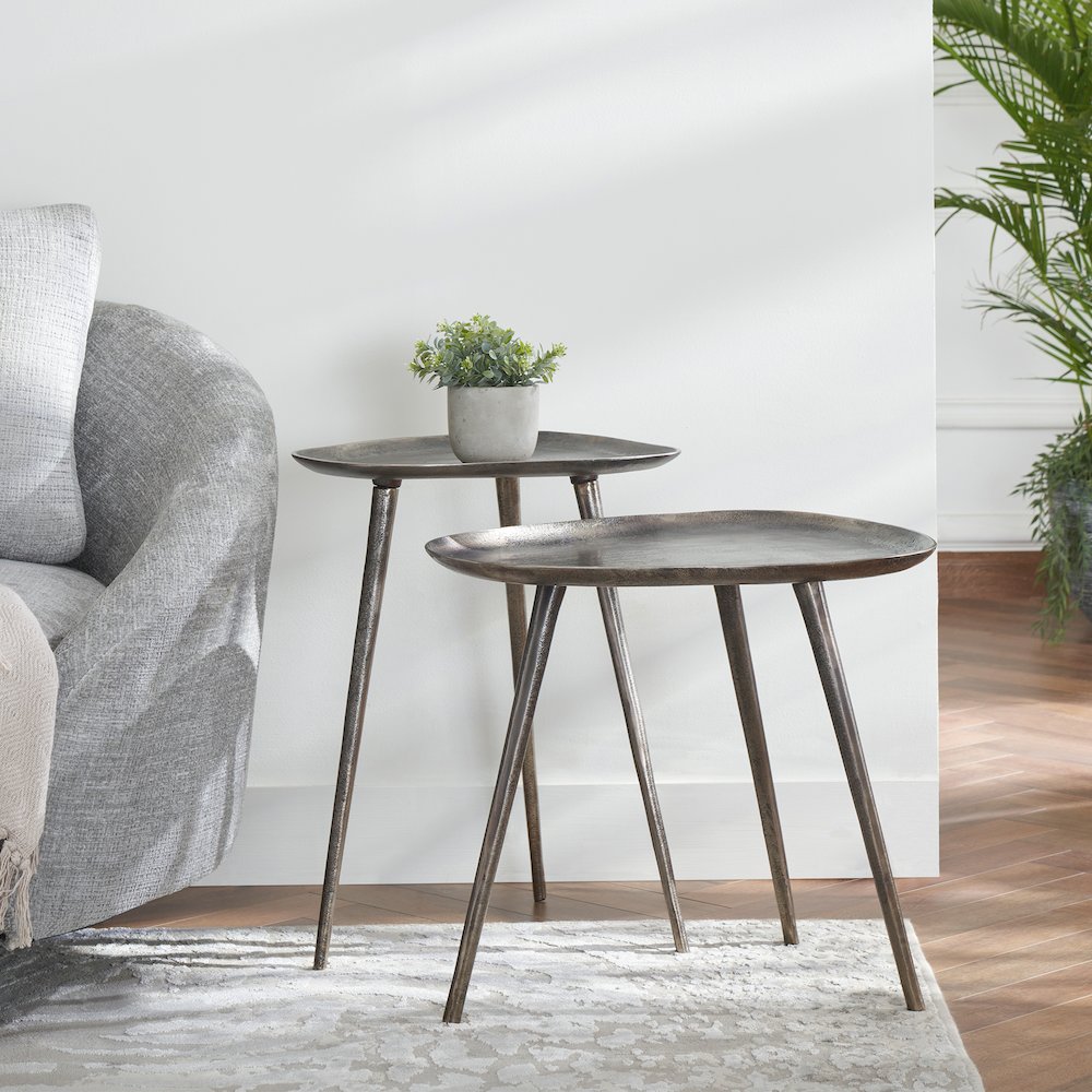 Bali Metal End Table. Picture 6