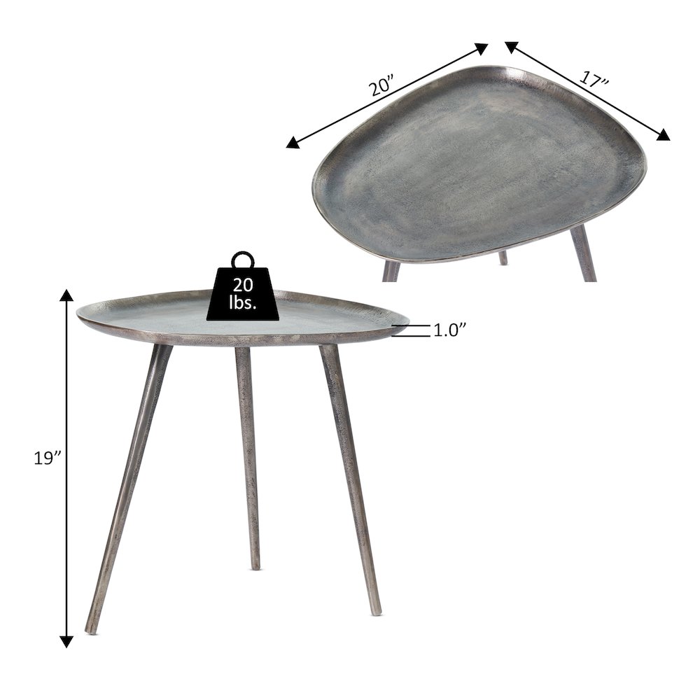 Bali Metal End Table. Picture 7