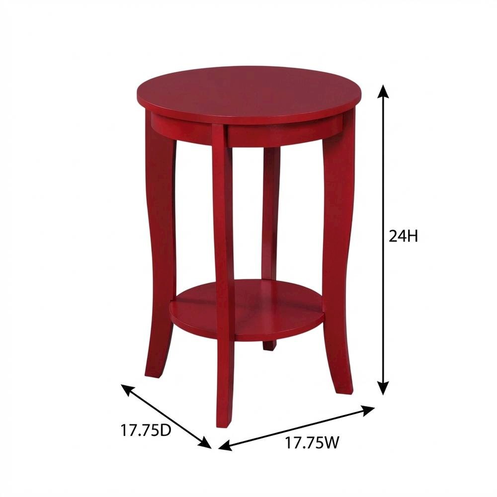 Round End Table with Modern Design and Durable Construction. Picture 7