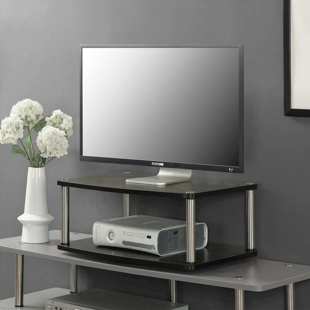 Designs2Go Double Tier Swivel Riser for TVs up to 26 Inches. Picture 2