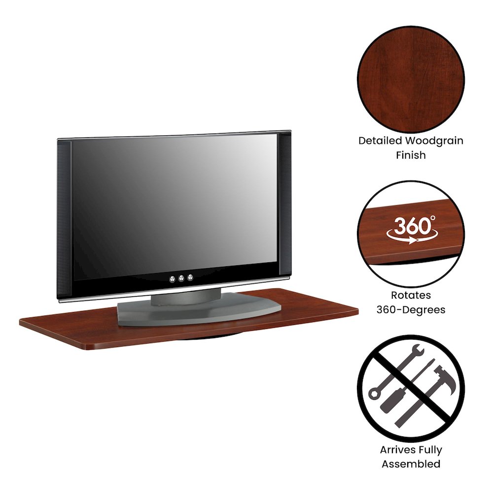Designs 2 Go XL Single Tier Swivel Riser for TVs up to 37 Inches. Picture 4