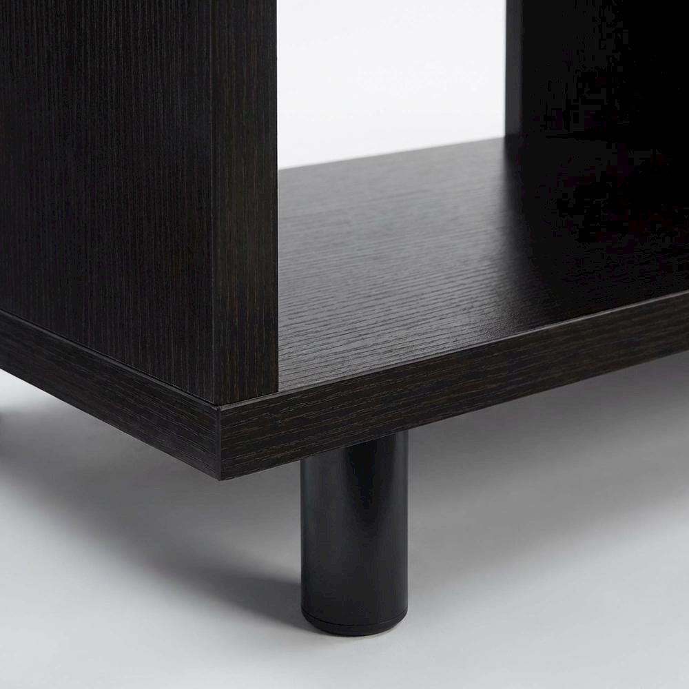 Contemporary Brown TV Stand with 1 Drawer and Shelves for Up to 65-Inch TVs. Picture 6