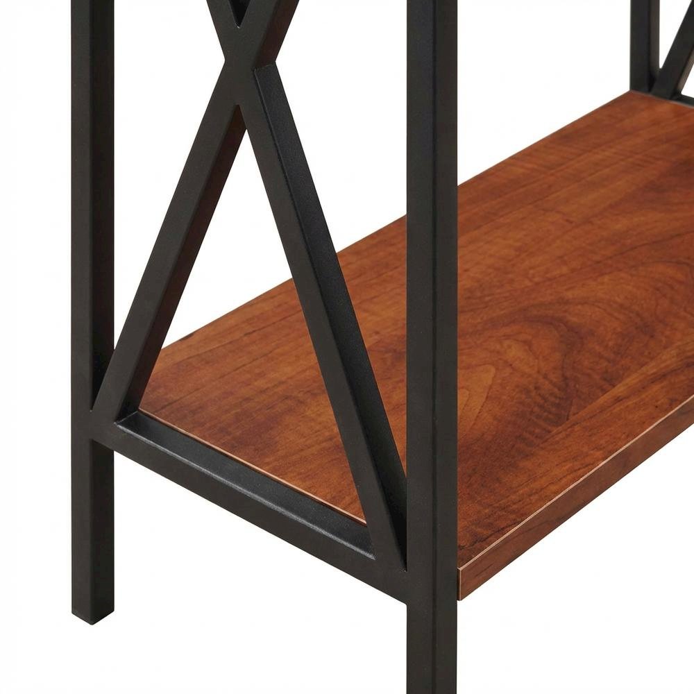 Small coffee table with flip top functionality and compact design. Picture 6