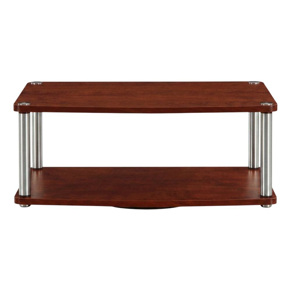 3-Tier TV Stand in Black for TVs Up to 37 Inches. Picture 5