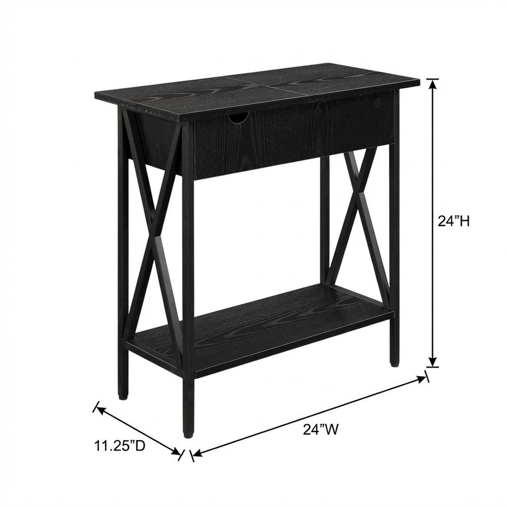 Contemporary Flip Top Coffee Table with Sturdy Construction and Compact Design. Picture 7