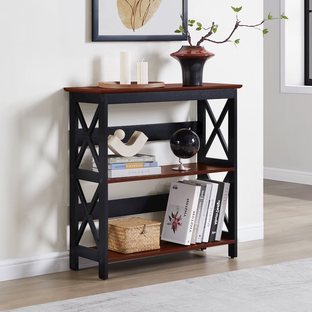 Oxford 3 Tier Bookcase. Picture 2