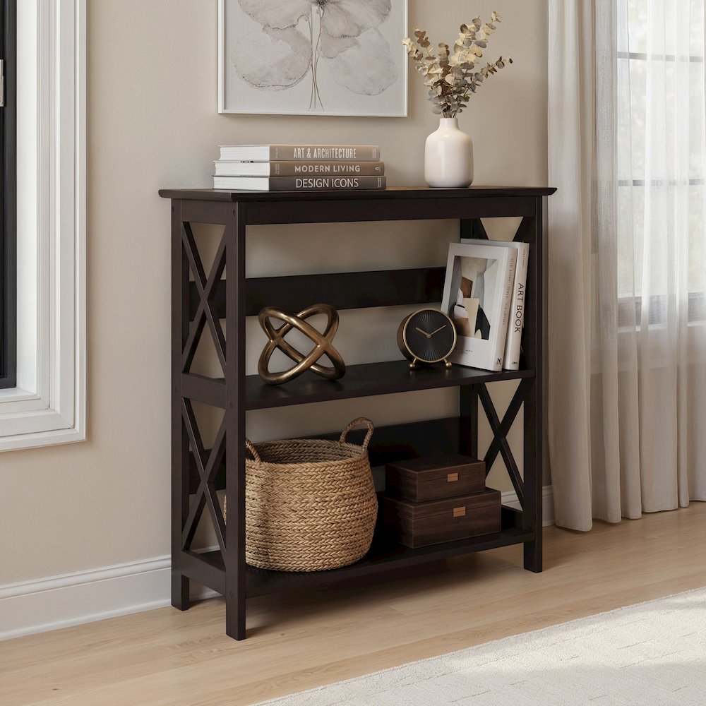 Oxford 3 Tier Bookcase. Picture 2