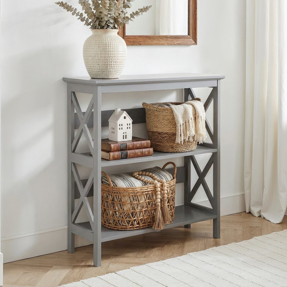 Oxford 3 Tier Bookcase. Picture 2