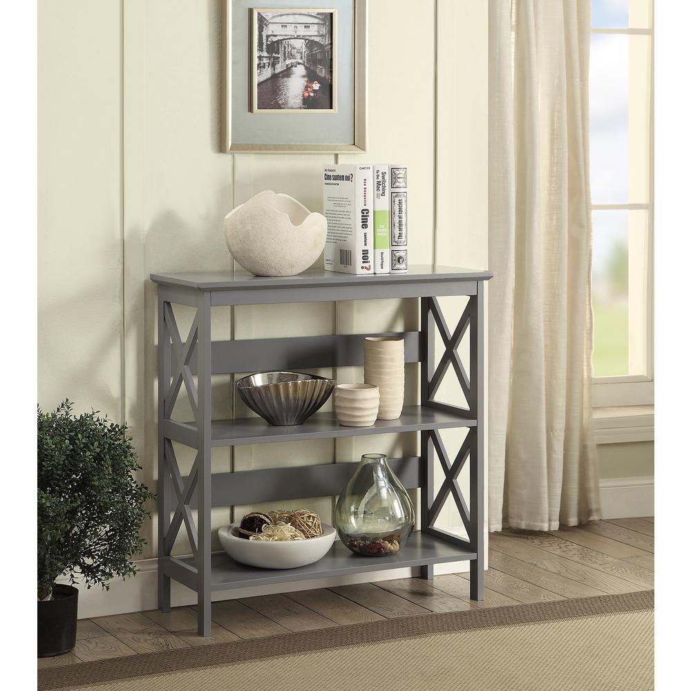 Oxford 3 Tier Bookcase. Picture 1