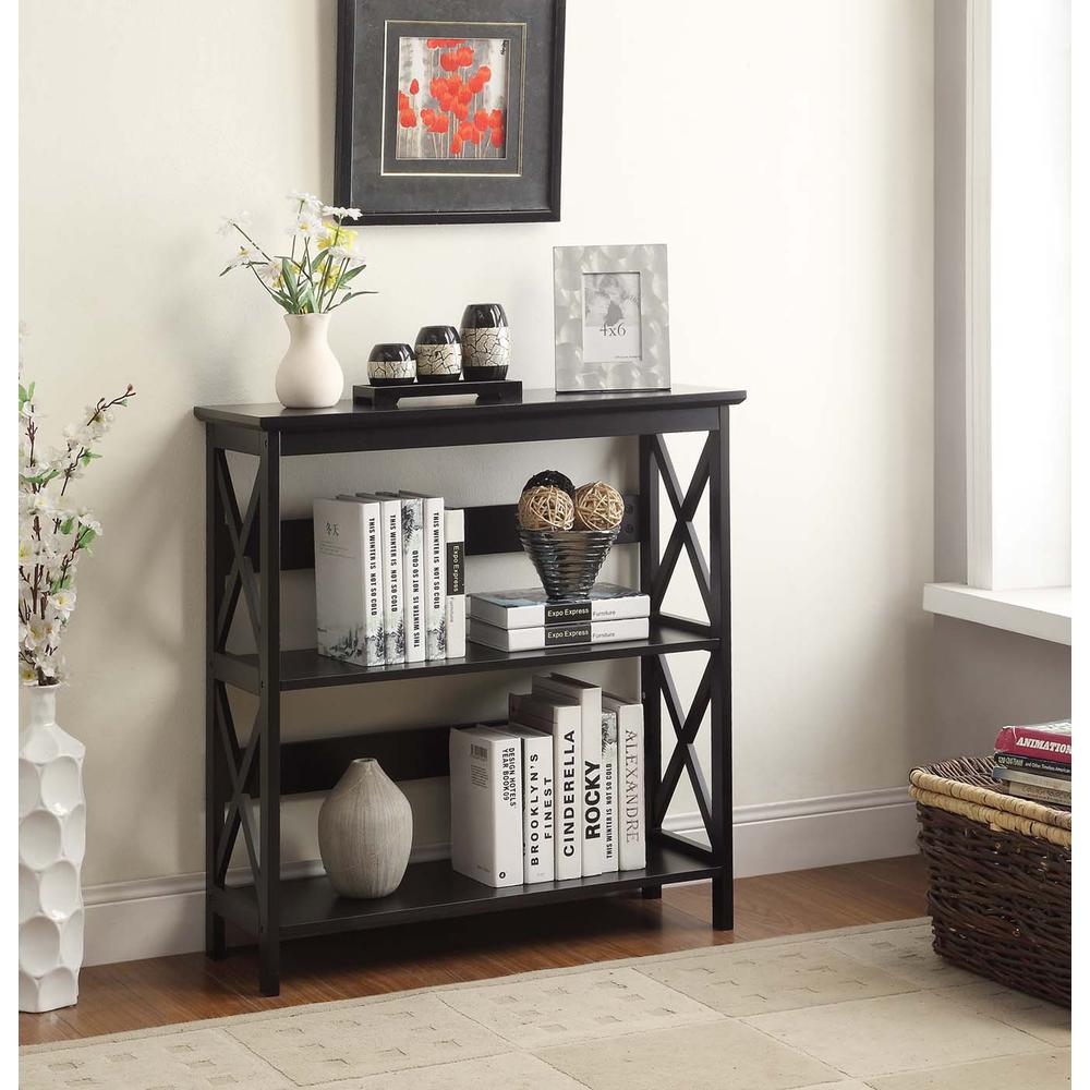 Oxford 3 Tier Bookcase. Picture 1