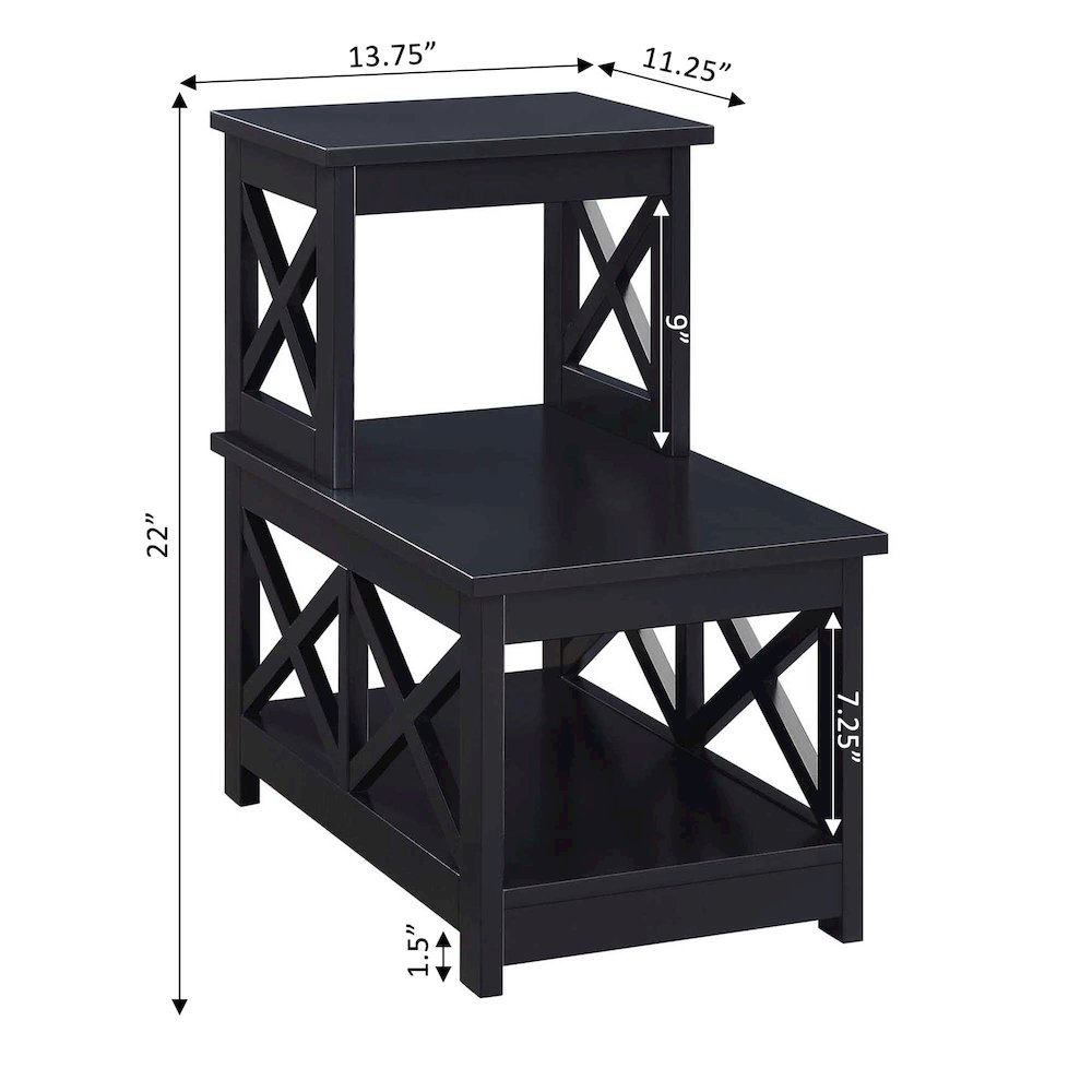 Oxford 2 Step Chairside End Table. Picture 5