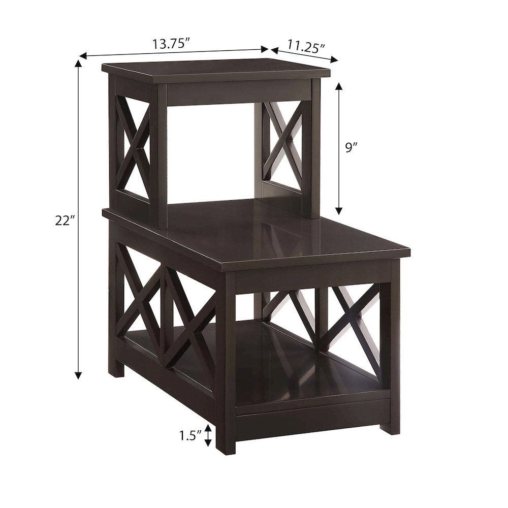 Oxford 2 Step Chairside End Table. Picture 5