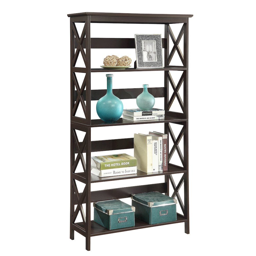 Oxford 5 Tier Bookcase. Picture 3