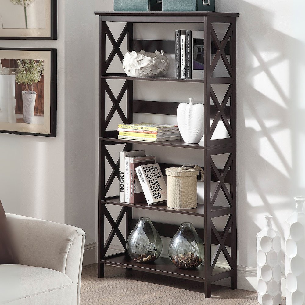 Oxford 5 Tier Bookcase. Picture 2