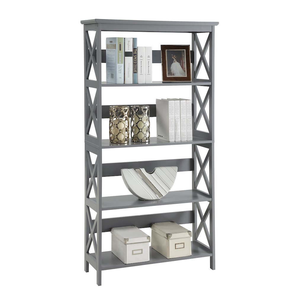 Oxford 5 Tier Bookcase. Picture 3