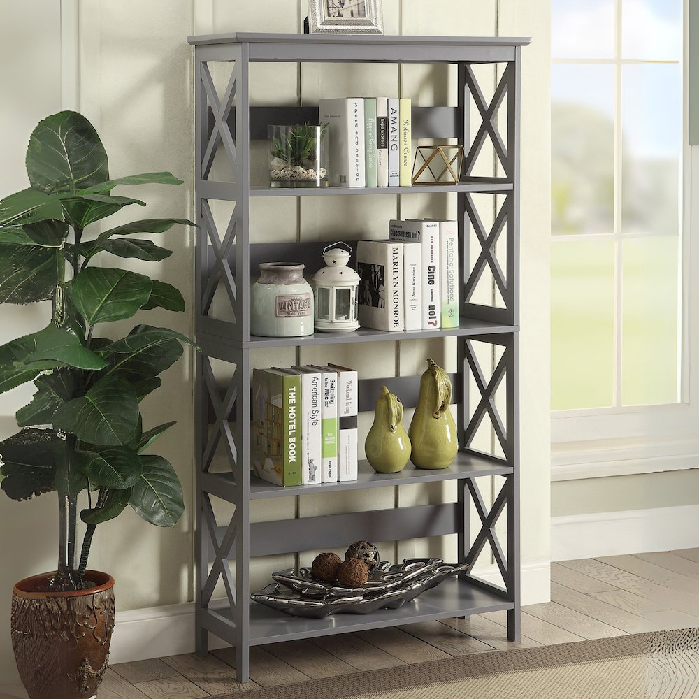 Oxford 5 Tier Bookcase. Picture 2