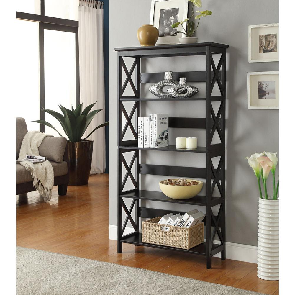 Oxford 5 Tier Bookcase. Picture 1