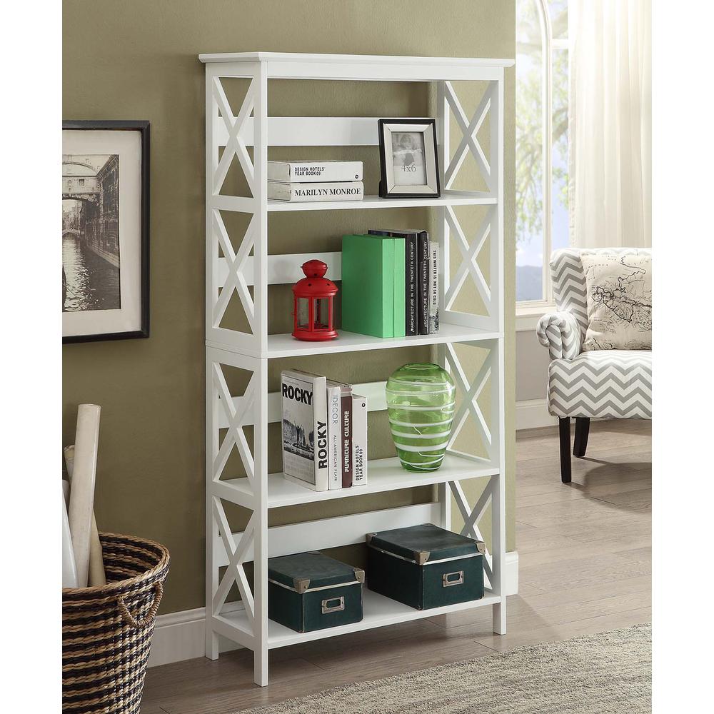 Oxford 5 Tier Bookcase. Picture 3
