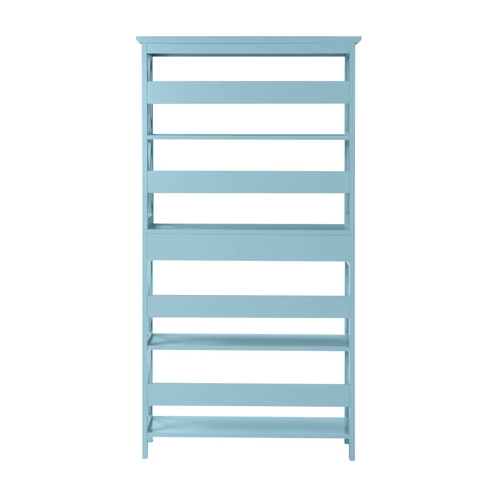 Oxford 5 Tier Bookcase with Drawer. Picture 6