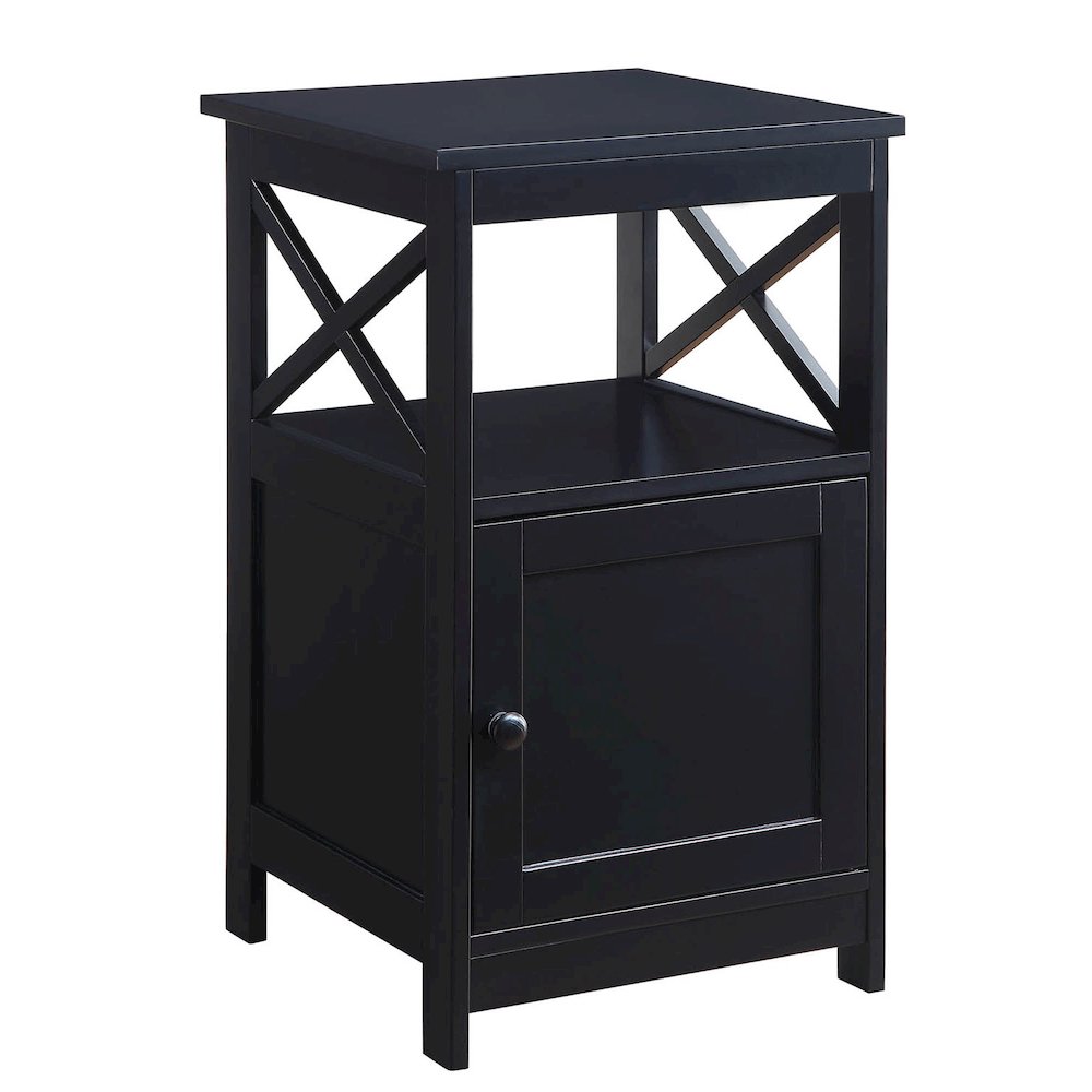Oxford End Table with Cabinet. Picture 1