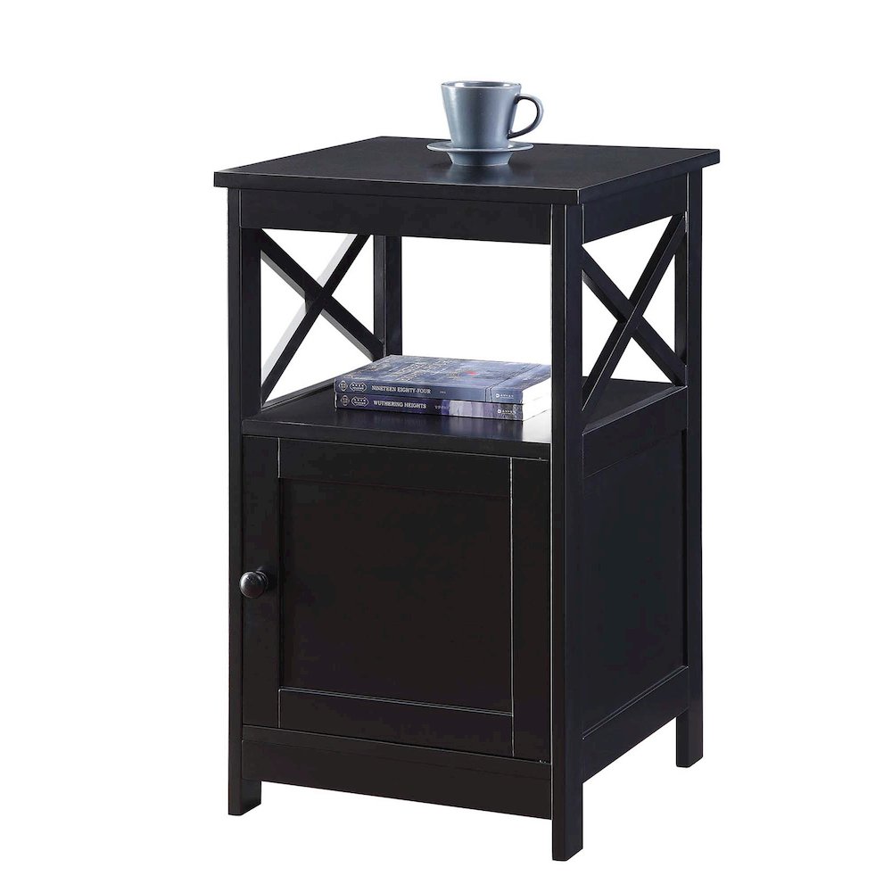 Oxford End Table with Cabinet. Picture 3