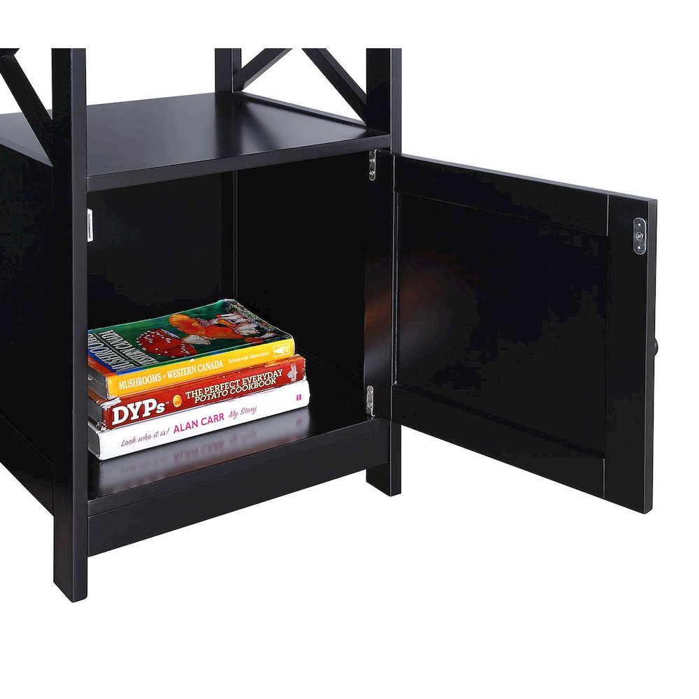 Oxford End Table with Cabinet. Picture 4