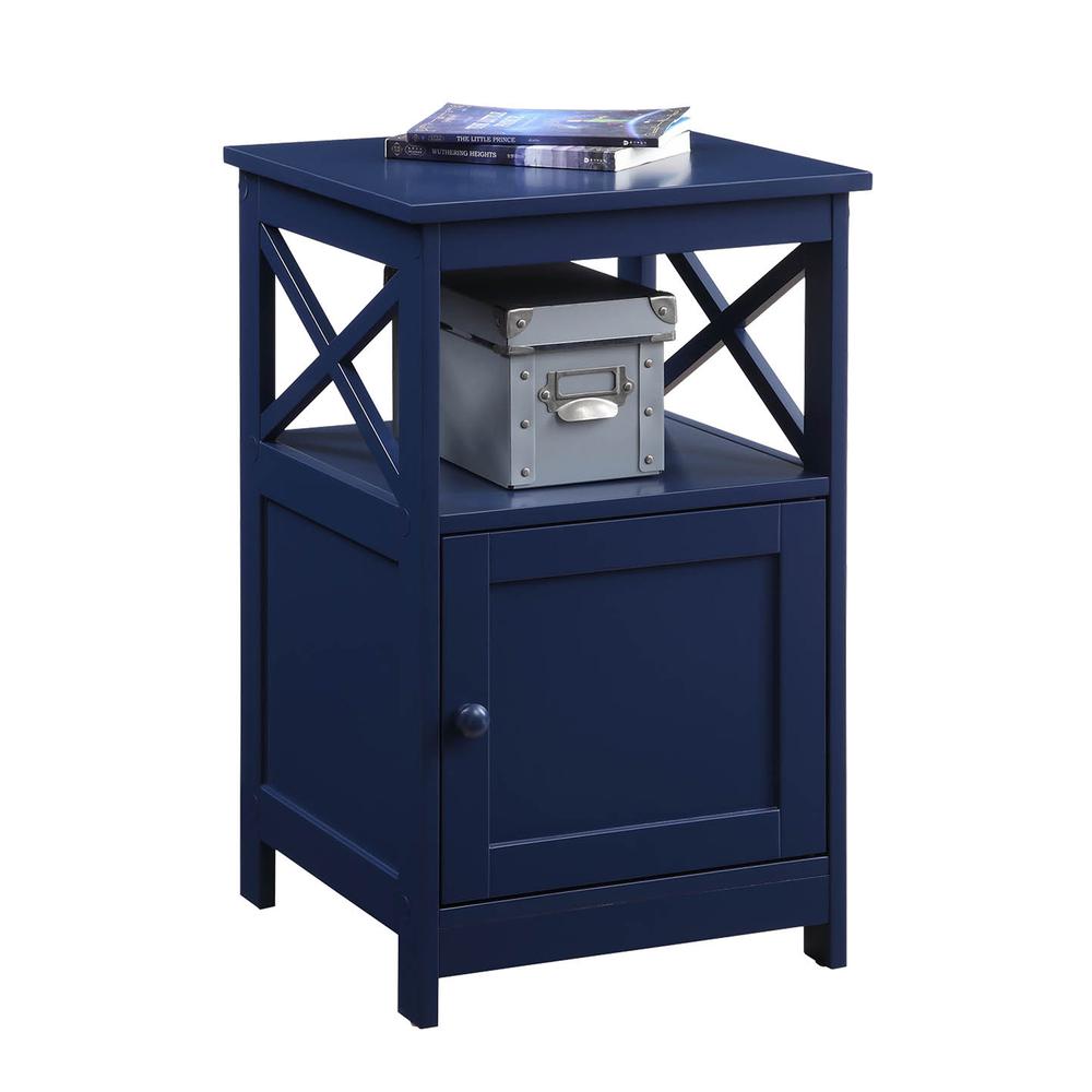 Oxford End Table with Cabinet. Picture 2