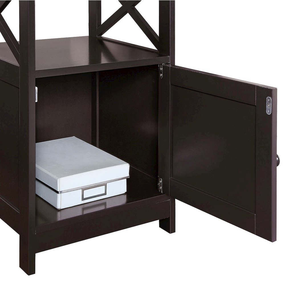 Oxford End Table with Cabinet. Picture 4