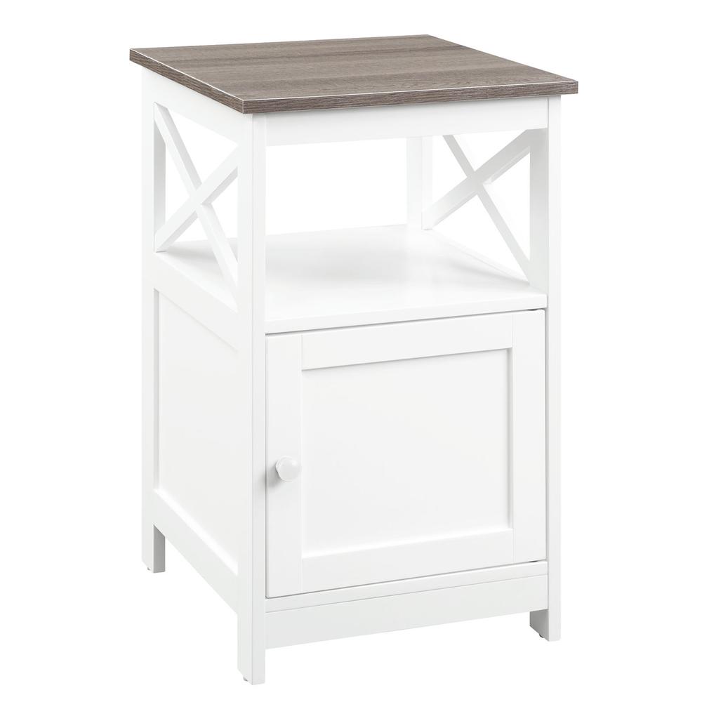 Oxford End Table with Cabinet. Picture 1